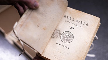 Photos: Georgetown's First-Edition Copy of St. Ignatius' Exercises